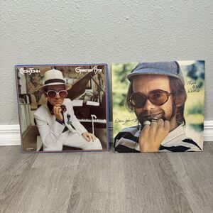 Elton John - LOT of 2 LP Vinyl Rock of the Westies - Greatest Hits